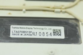 Original LTA070B512F Toshiba Screen Panel 7.0" 800x480 LTA070B512F LCD Display