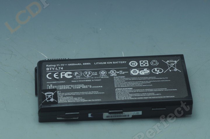 5200mah Battery BTY-L74 For MSI CR700 CX600X CX610 CX620 CX620X CX630 CX700