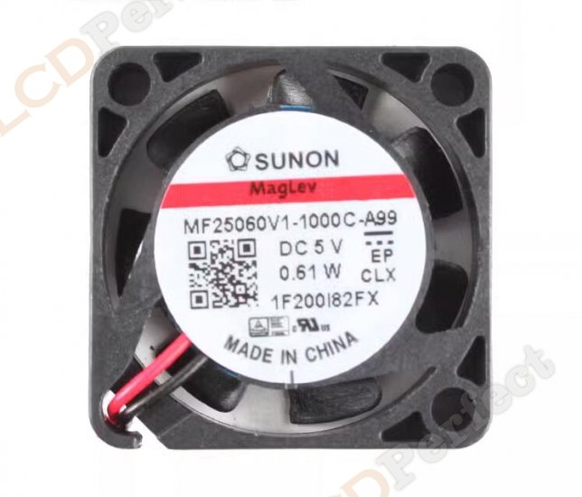Original SUNON MF25060V1-1000C-A99 Cooling Fan DC 5V 0.61W 2-wires MF25060V1-1000C-A99 Fans