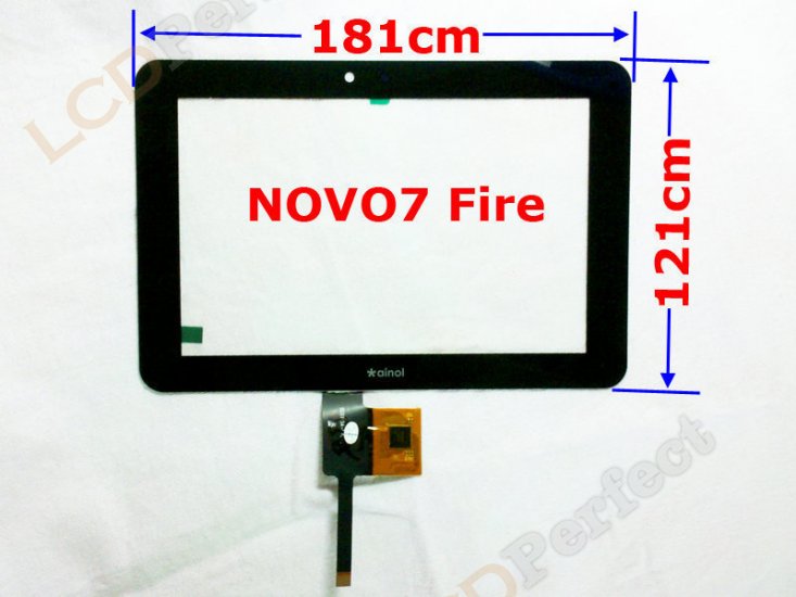 original Ainol Novo7 7\" Novo 7 Fire Flame LCD touch Screen Panel digitizer panel