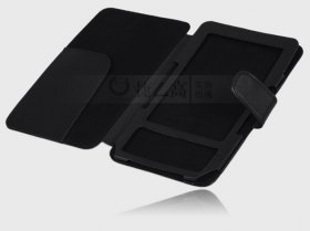 Black PU Leather Case Cover For Amazon Kindle Keyboard 3G