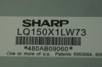 Original LQ150X1LW73 SHARP 15.0" 1024x768 LQ150X1LW73 LCD Display