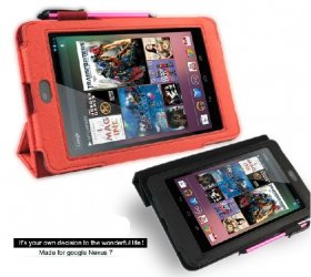 PU Leather Case Cover Replcacement For Google Nexus 7 Asus Tablet Folio Kick Stand Magnetic