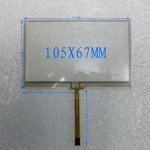 4.3 inch Touch Screen Panel Handwritten Touch Screen Panel 105mmx67mm for MP4 GPS avigraph