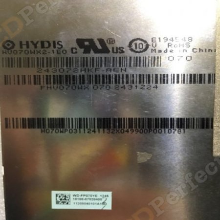 Original HV070WX2-1E0 HYDIS Screen Panel 7" 800*1280 HV070WX2-1E0 LCD Display