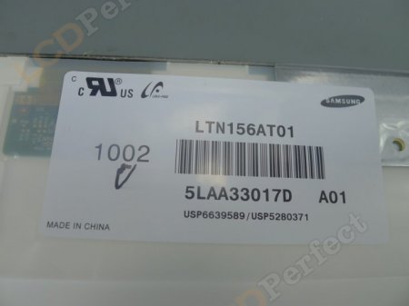 Original LTN156AT01-A01 SAMSUNG 15.6"1366x768 LTN156AT01-A01 LCD Display