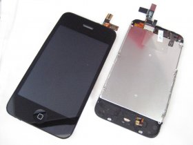 New Full LCD LCD Display Screen Panel +Touch Screen Panel Digitizer Replacement for iPhone 3GS Black