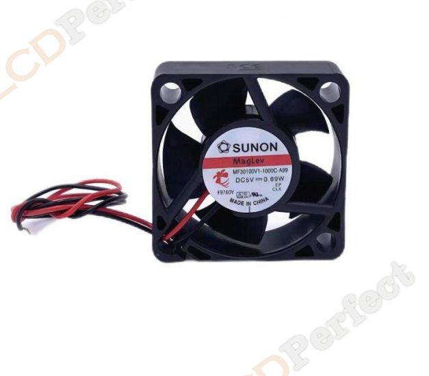 Original SUNON MF30100V1-1000C-A99 Cooling Fan DC 5V 0.69W 2-wires MF30100V1-1000C-A99 Fans