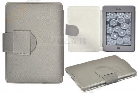 Ultra-thin PU Leather Book style Case Cover For Amazon Kindle Touch Kindle 4/5