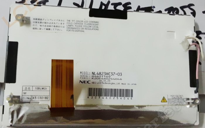 Original NL4823HC37-03 NEC Screen Panel 7\" 480x234 NL4823HC37-03 Displa