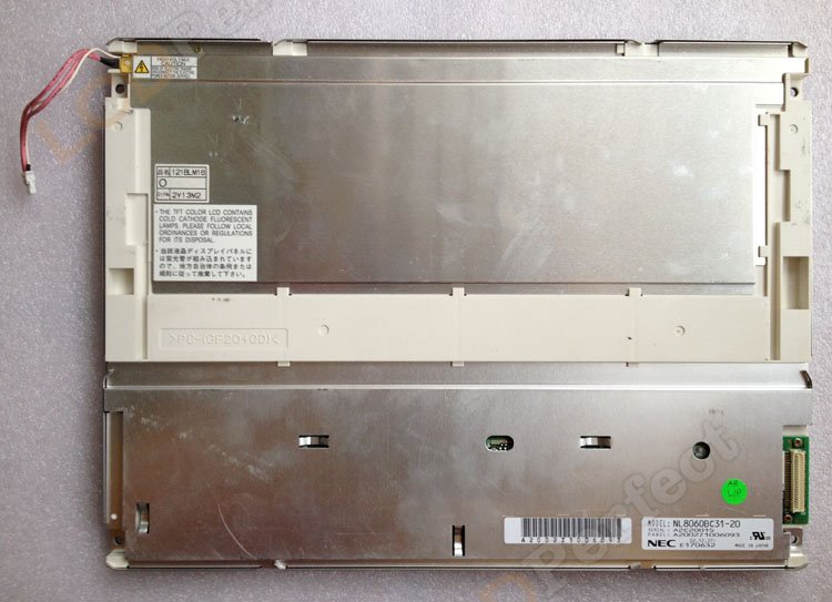 Original NL8060BC31-20 NEC Screen Panel 12.1\" 800x600 NL8060BC31-20 LCD Display