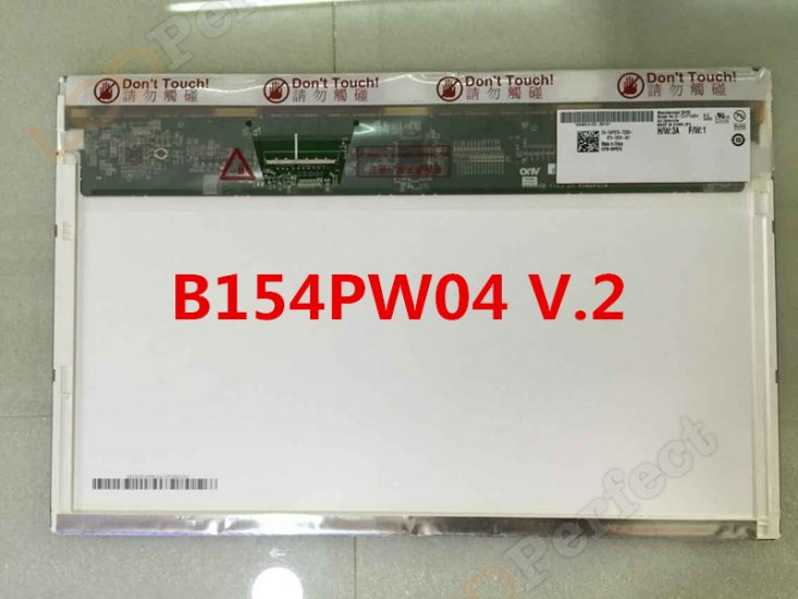 Original B154PW04 V2 AUO Screen Panel 15.4\" 1440*900 B154PW04 V2 LCD Display