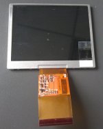 Original PD035QX1 PVI Screen Panel 3.5" 240x320 PD035QX1 LCD Display