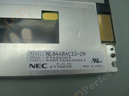 Original NL6448AC33-29 NEC Screen Panel 10.4" 640x480 NL6448AC33-29 LCD Display