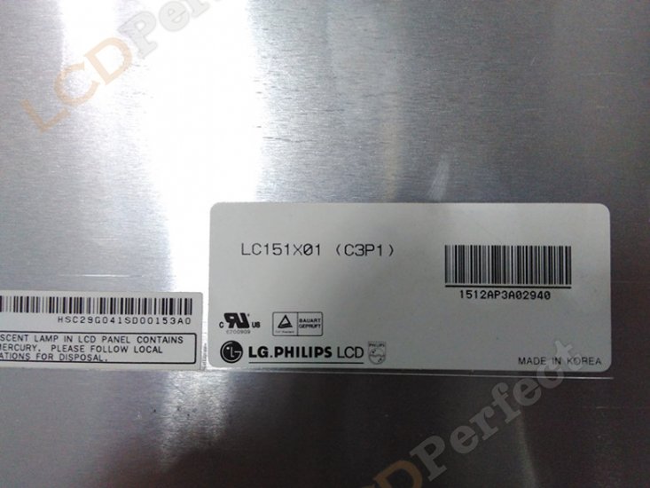 Original LC151X01-C3P1 LG Screen Panel 15.1\" 1024*768 LC151X01-C3P1 LCD Display
