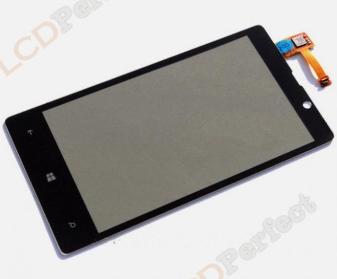Brand New Digitizer Touch Screen Panel Glass Replacement For Nokia Lumia 820