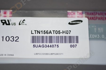 Original LTN156AT05-H07 SAMSUNG Screen Panel 15.6" 1366x768 LTN156AT05-H07 LCD Display