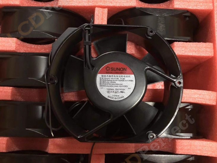 Original SUNON A2175-HBL TC.GN Cooling Fan AC 220V 26W 2-wires A2175-HBL TC.GN Fans