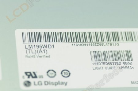 Original LM195WD1-TLA1 LG Screen Panel 19.5" 1600x900 LM195WD1-TLA1 LCD Display
