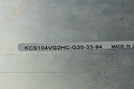 Original KCS104VG2HC-G20 Koycera Screen Panel10.4" 640x480 KCS104VG2HC-G20 LCD Display