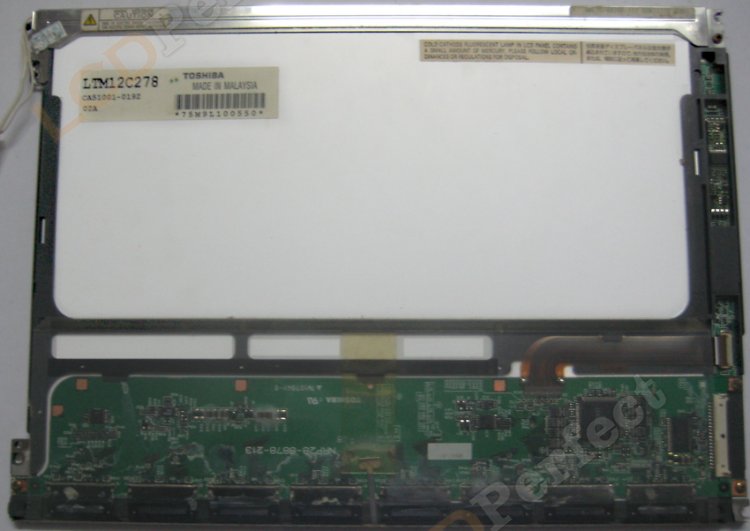 Original LTM12C278F Toshiba Screen Panel 12.1\" 800x600 LTM12C278F LCD Display
