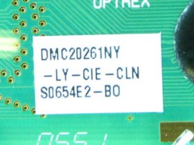 Original DMC-20261NY-LY-CIE-CLN Kyocera Screen Panel 3" DMC-20261NY-LY-CIE-CLN LCD Display