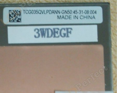Original TCG035QVLPDANN-GN50 Kyocera Screen Panel 3.5 320*240 TCG035QVLPDANN-GN50 LCD Display