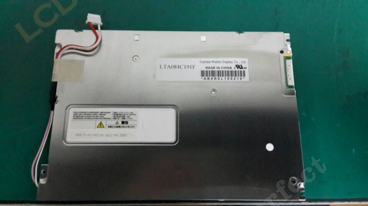 Original LTA084C191F TOSHIBA Screen Panel 8.4\" 800x600 LTA084C191F LCD Display