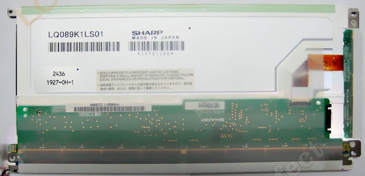 Original LQ089K1LS01 SHARP Screen Panel 8.9\" 1280x600 LQ089K1LS01 LCD Display