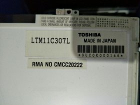 Orignal Toshiba 11.3-Inch LTM11C307L LCD Display 1024x768 Industrial Screen