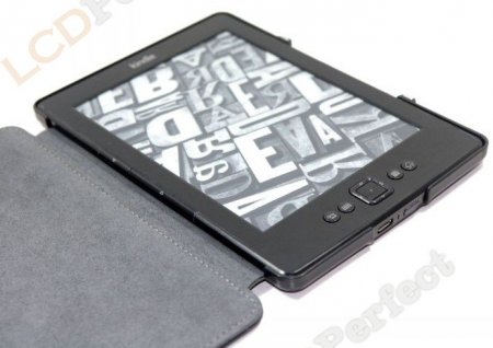 Leather Smart Case Cover Magnetic Buckle Standar For Amazon Kindle 4/5