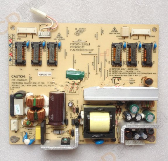 Original FSP060-3L02 VIZIO 0500-0405-0580 3BS01806 GP Power Board