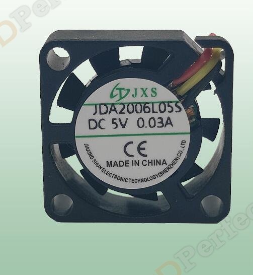 Original JDA2006H05S Cooling Fan DC 5V 1W 3-wires JDA2006H05S Fans
