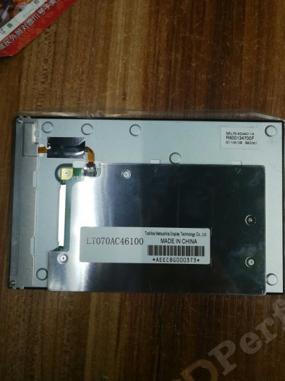 Orignal Toshiba 7.0-Inch LT070AC46100 LCD Display 800x480 Industrial Screen