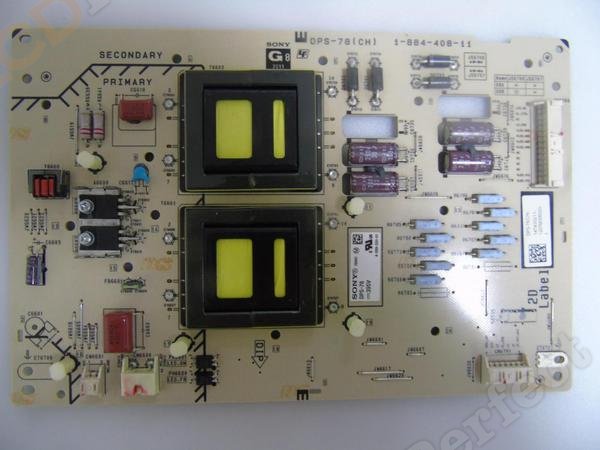 Original 1-884-408-11 Sony KDL-55EX720 Power Board