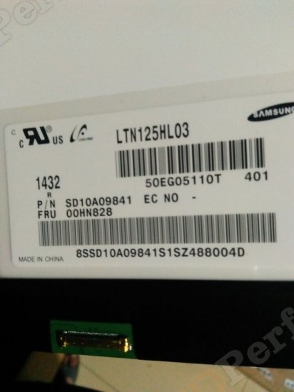 Original LTN125HL03-401 SAMSUNG Screen Panel 12.5" 1920x1080 LTN125HL03-401 LCD Display