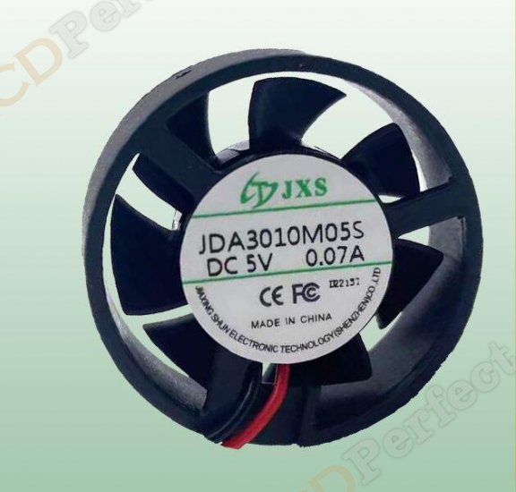 Original JDA3010M05S Cooling Fan DC 5V 0.5W 2-wires JDA3010M05S Fans