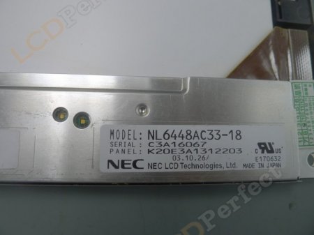 NL6448AC33-18 NEC 10.4" TFT 640x480 LCD Panel LCD Display NL6448AC33-18B LCD Screen Panel LCD Display