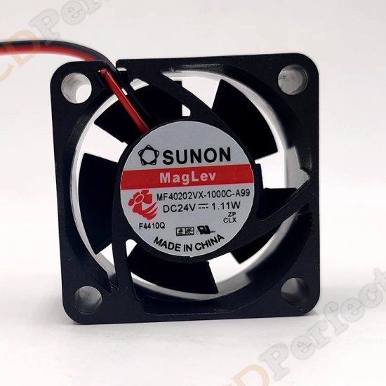 Original SUNON MF40202VX-1000C-A99 Cooling Fan DC 24V 1.11W 2-wires MF40202VX-1000C-A99 Fans