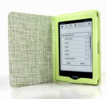 Green Leather Pastoral style Case Cover For Amazon Kindle 4/5 kindle Paperwhite