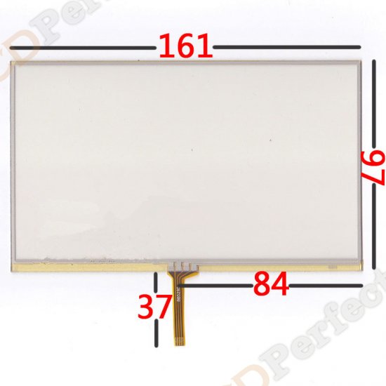 7.0 inch Touch Screen Panel 161x97mm Handwritten Screen Panel for 7\" GPS and MP4 MP5