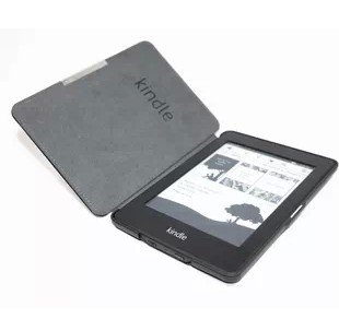 Leather Smart Case Cover Standar For Amazon Kindle Paperwhite 5 with Sleep Wake