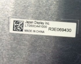 Original LT050CA41000 JDI Screen Panel 5" 800*480 LT050CA41000 LCD Display