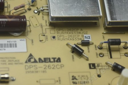 Original RUNTKA933WJN1 Sharp DPS-262CP B Power Board