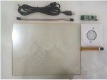 New Original 4 Wires Resistive 17 inch Touch Screen Panel for POS Kiosk Queue Machine and LCD Monotor