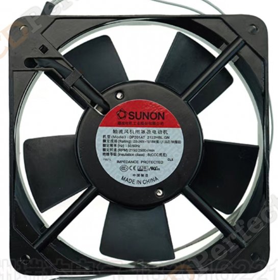 Original SUNON DP201AT 2122HBL.GN Cooling Fan AC 220V 19W 2-wires DP201AT 2122HBL.GN Fans