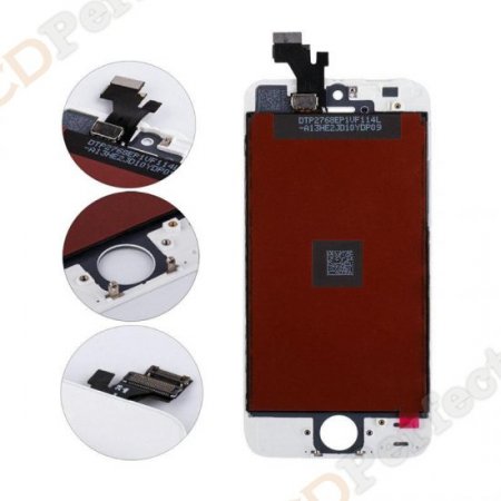 Touch Screen Panel Digitizer and LCD Screen Panel Full Assembly Replacement For iPhone 5 iPhone 5S iPhone 5C