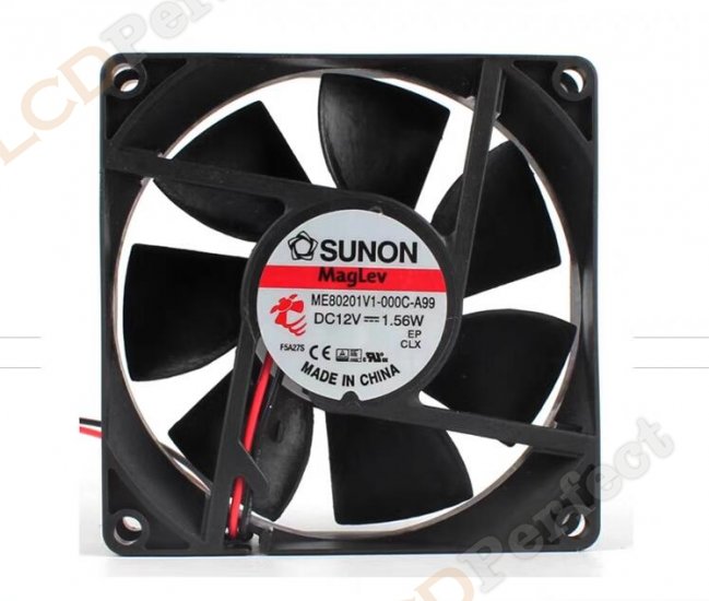 Original SUNON ME80201V1-000C-A99 Cooling Fan DC 12V 1.56W 2-wires ME80201V1-000C-A99 Fans