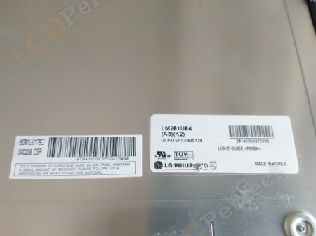 Original LM201U04-A3K2 LG Screen Panel 20.1" 1600*1200 LM201U04-A3K2 LCD Display