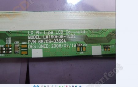 Original LM190E08-TLB2 LG Screen Panel 19.0" 1280x1024 LM190E08-TLB2 LCD Display